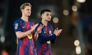 تغطية وأخبار هكذا علق فرينكي دي يونغ بعد خروج برشلونة من دوري أبطال أوروبا “لم يحالفنا الحظ” - كورة جول